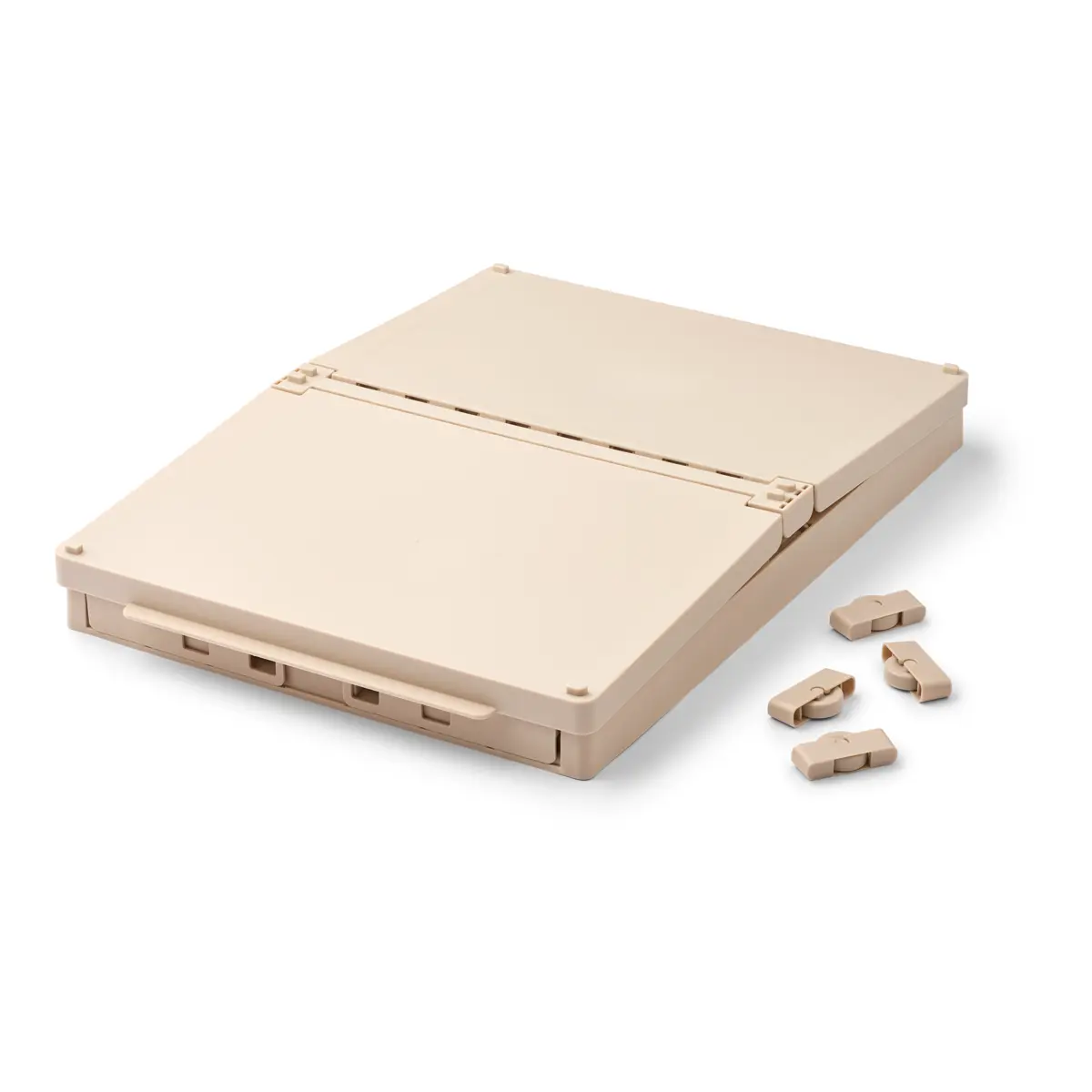 Liewood Bettrollbox Weston „Pecan“ mit Deckel, Größe L