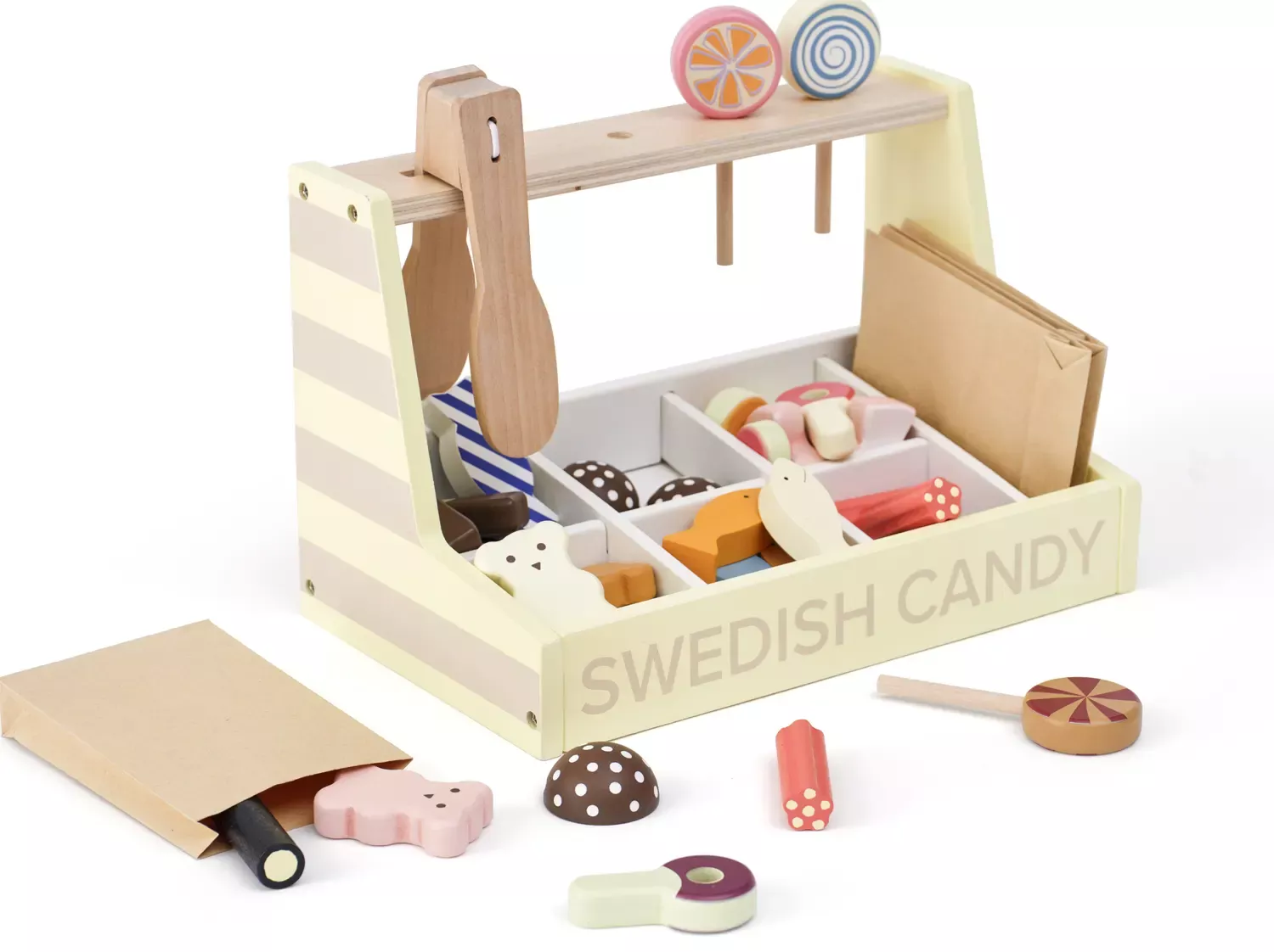 Kids Concept Süssigkeiten-Shop aus Holz