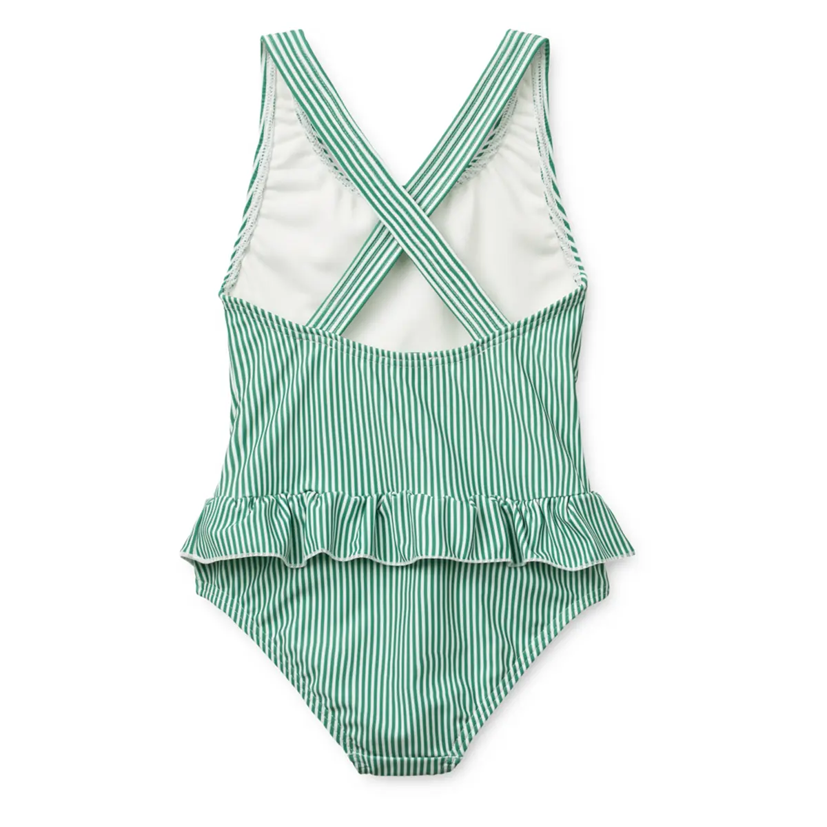 Liewood Kinder-Badeanzug Amara „Bright garden / Creme de la creme“