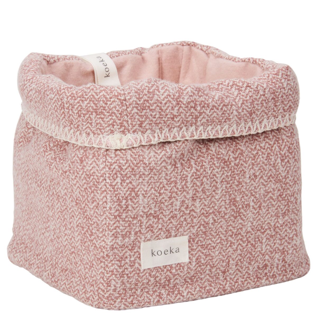 koeka Aufbewahrungskorb Vigo old pink, 15x15x18cm