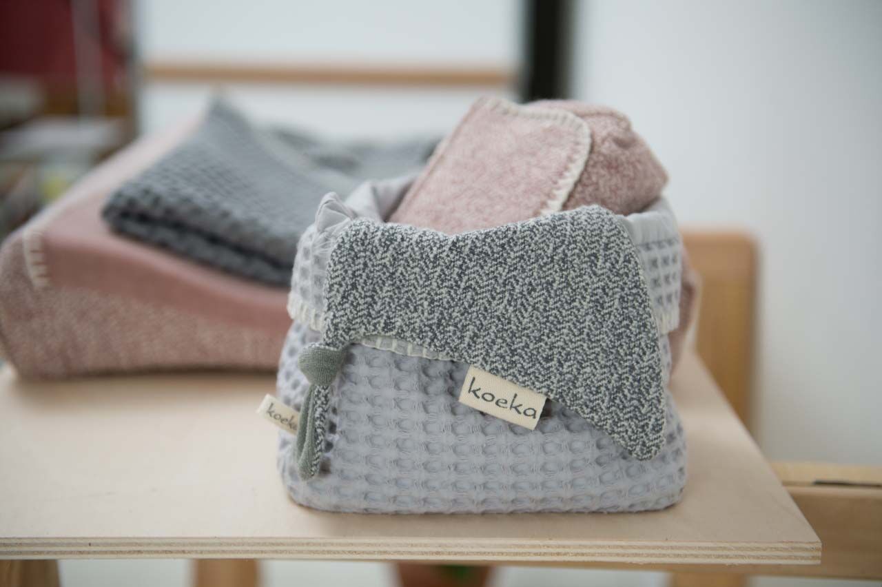 koeka Bezug für Feuchttücher Vigo old pink Nahaufnahme