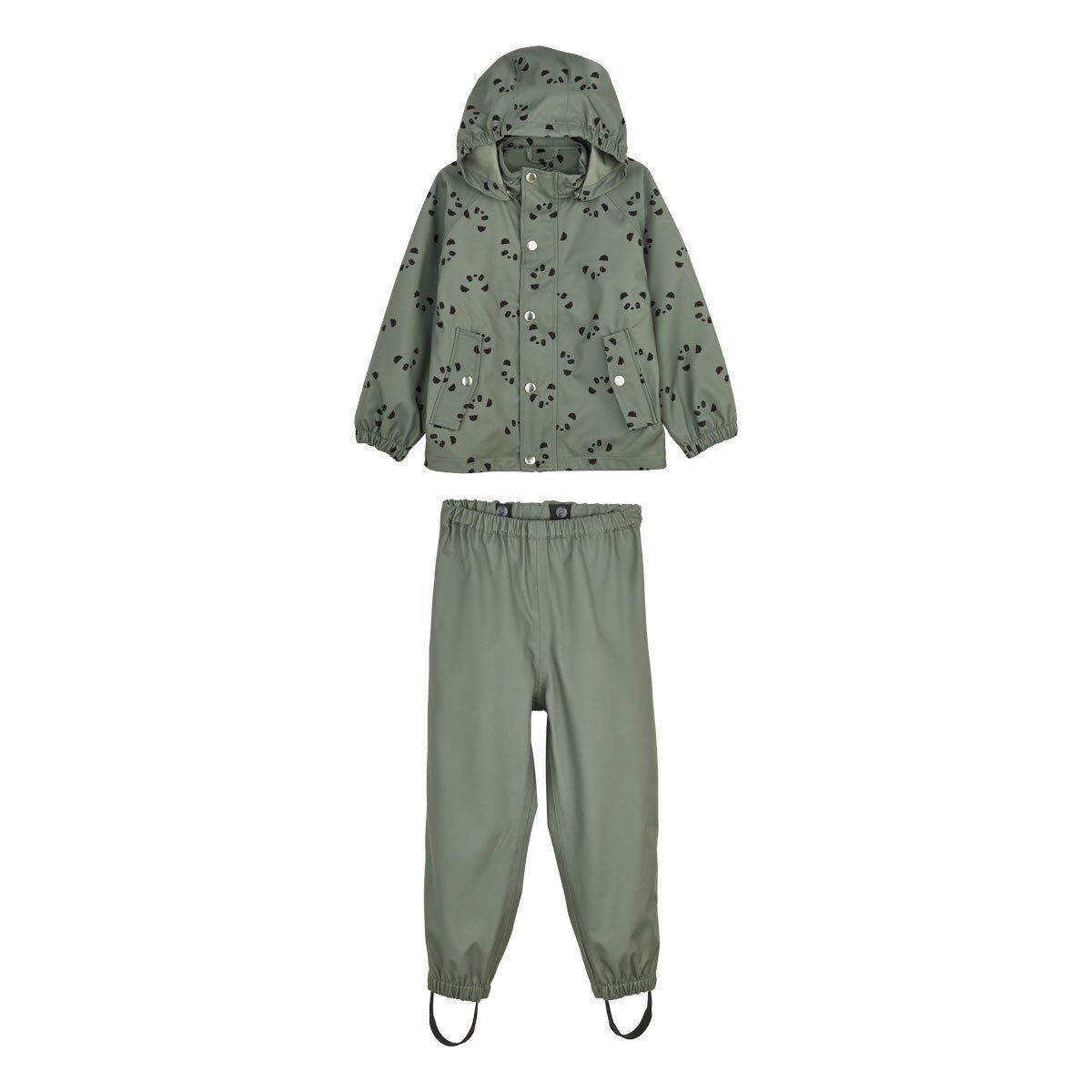 Liewood Parker Regenbekleidung „Panda faune green“