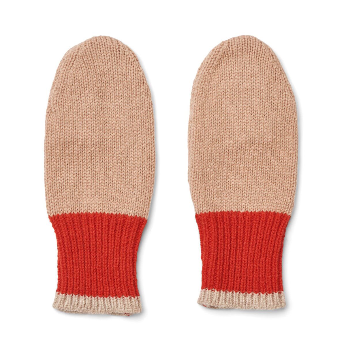 Liewood Fäustlinge Millie aus Merionwolle „Tuscany rose multi mix“, 0-12M, OEKO-TEX®