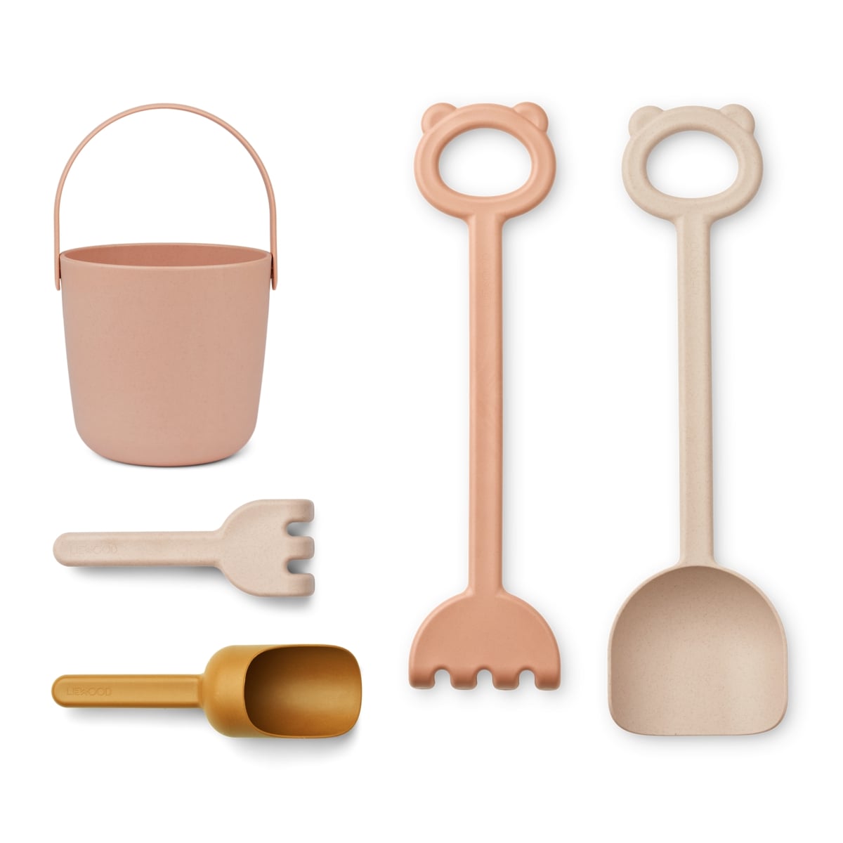 DELISTED Liewood Harper Strand-/Sandset „Rose multi mix“, 5-teilig