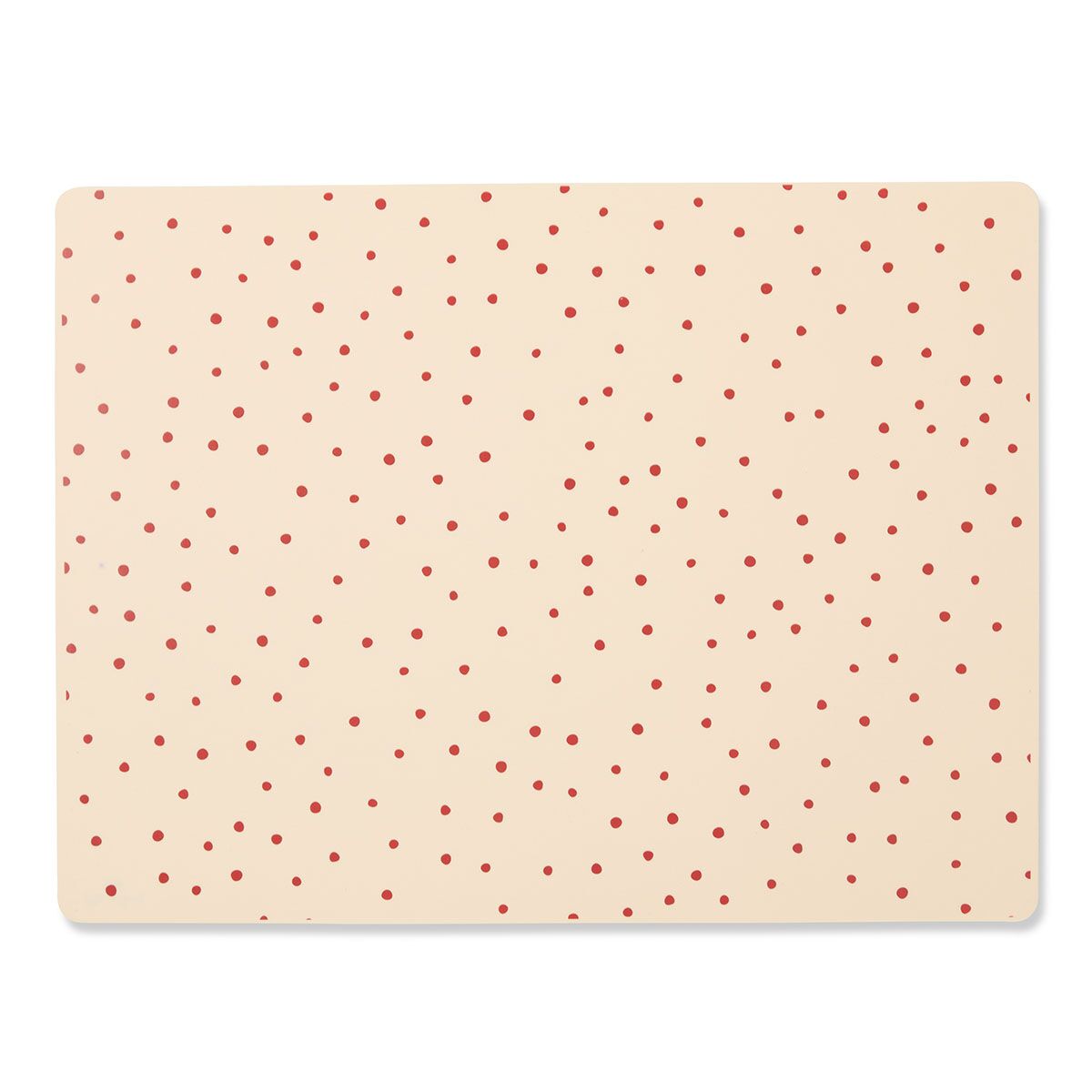DELISTED Konges Sløjd Silikon-Tischset „Raspberry Red Dot“, 41x30cm