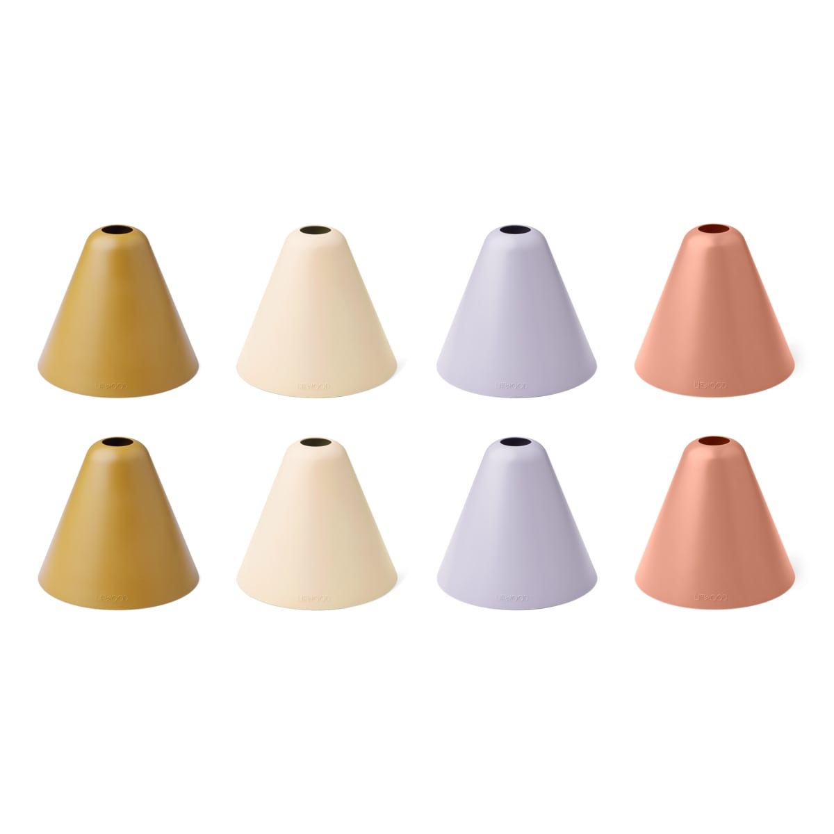 DELISTED Liewood Nico Kegel Hütchen „Yellow mellow multi mix“, 8er-Set