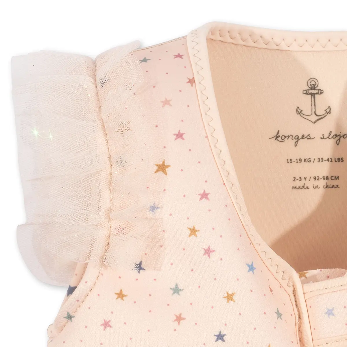 Konges Sløjd Kinder-Schwimmweste „Star Multi“, Neopren, 1-6J