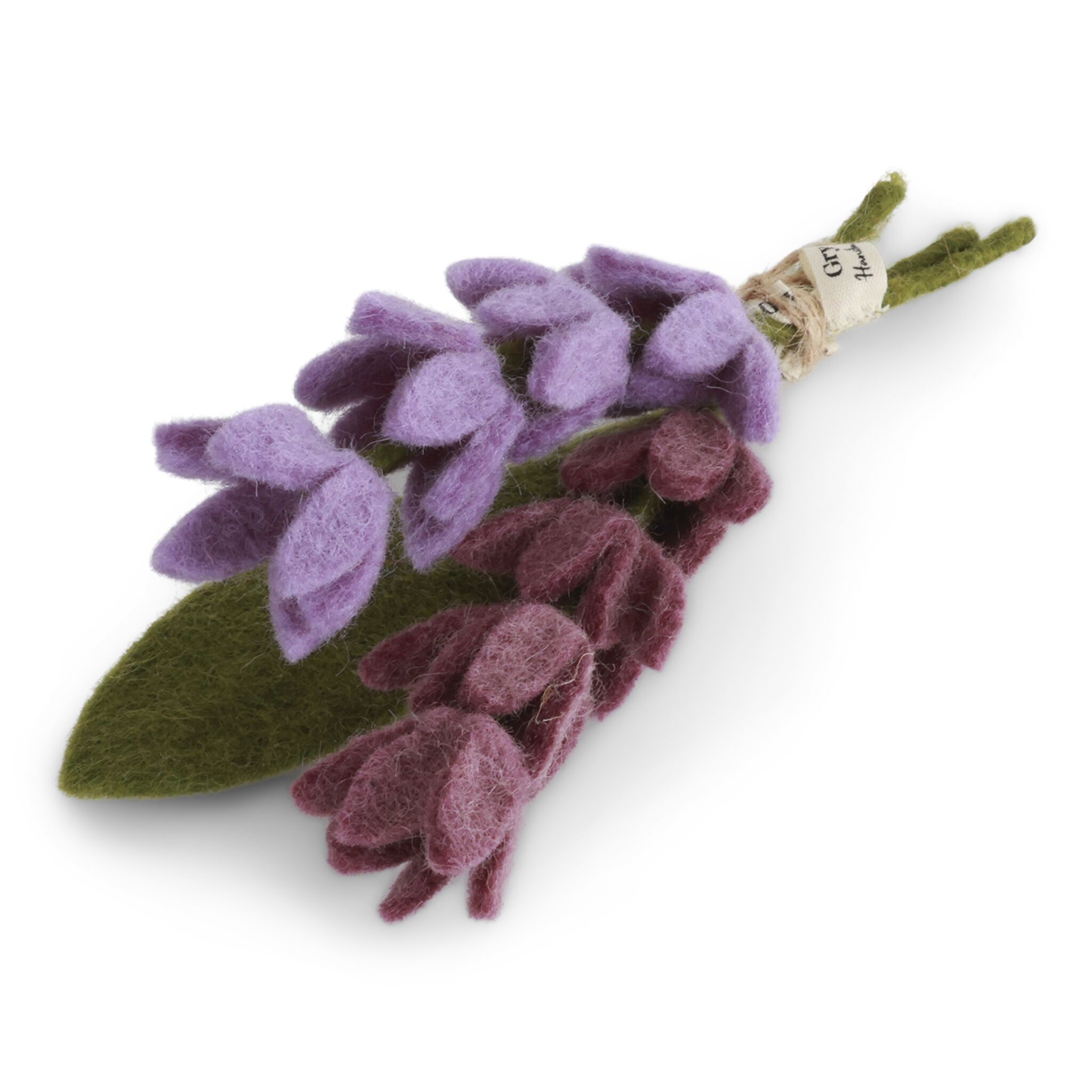 Gry & Sif Osterblumen „Lavenders & Leaf / Lavendel“ 3er-Set, H17cm