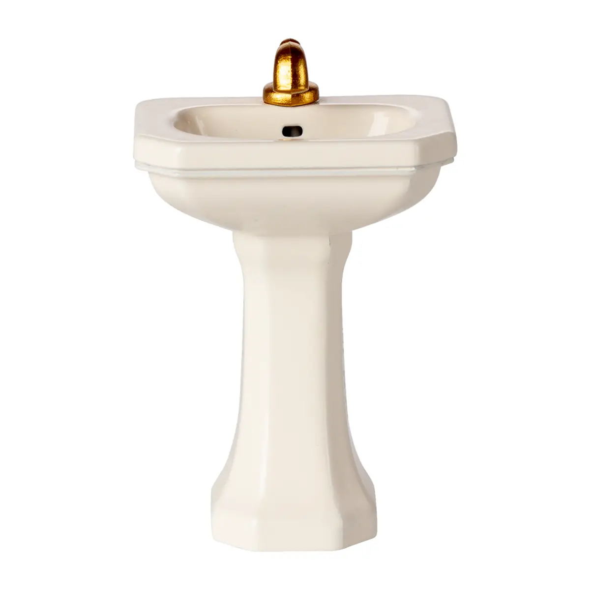 Maileg Puppenhaus Vintage Einzelbett, Maus - Mint, 13x8cm