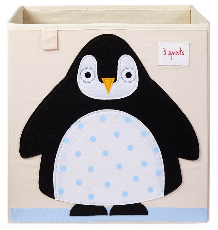 3 sprouts Aufbewahrungsbox Pinguin, 33cm