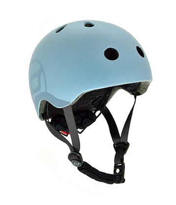 Scoot and Ride Kinderhelm „steel“ (S-M) 51 – 55cm