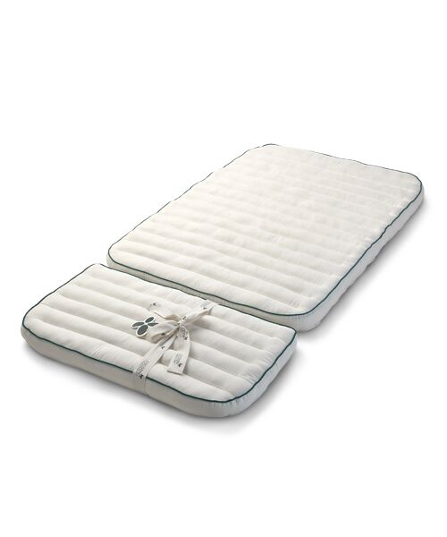 Cocoon Bio Kapok-Matratzenerweiterung für das Sebra, Baby- & Juniorbett 72×44cm