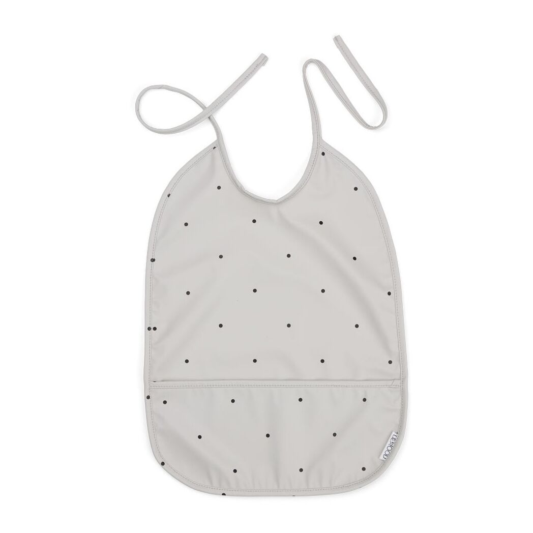 Liewood Lai Lätzchen „Classic dot dumbo grey“