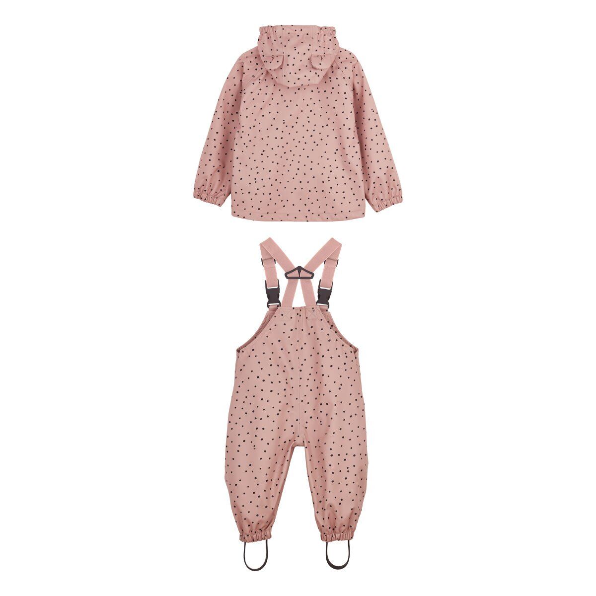 Liewood Dakota Regenbekleidung „Confetti rose“ hinten