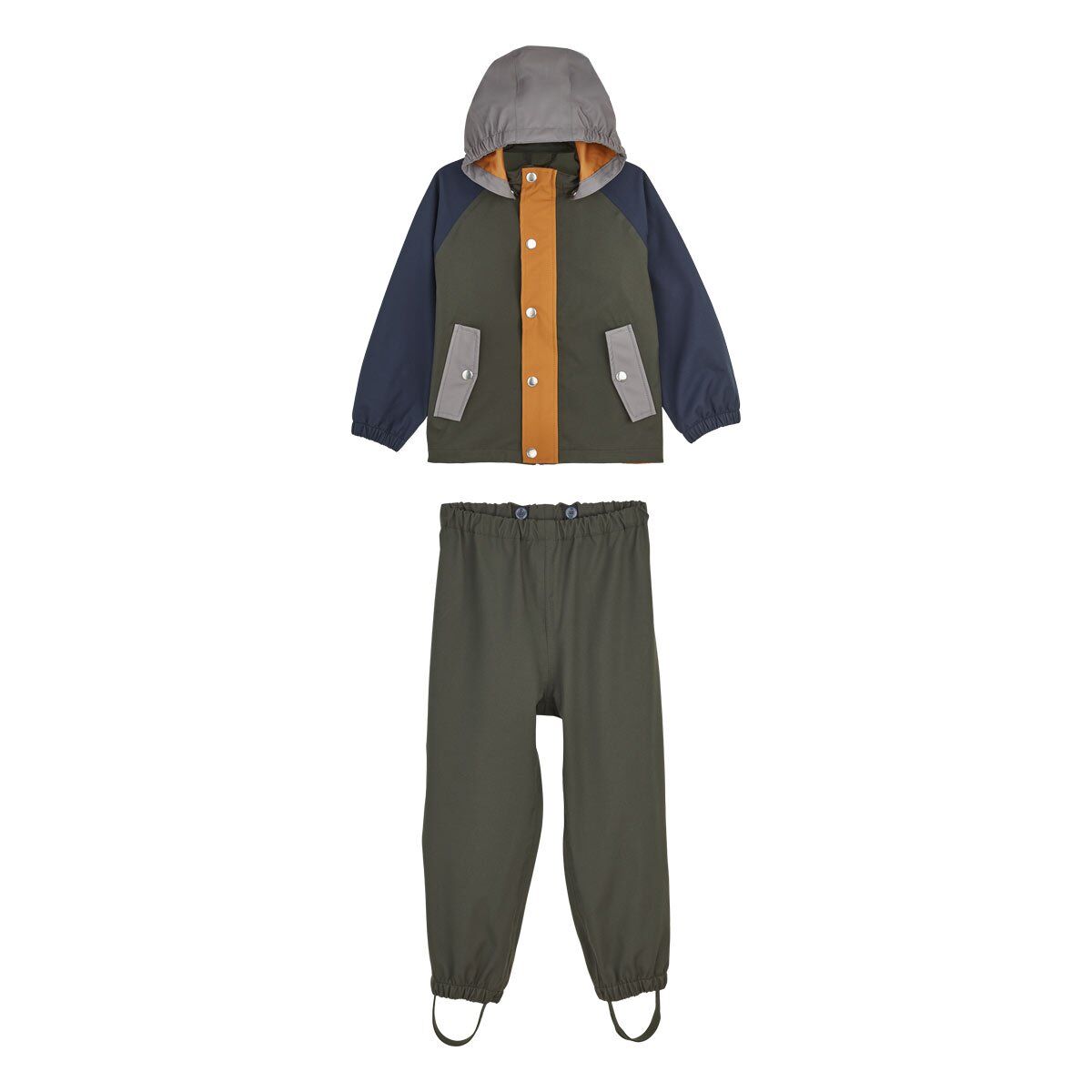 Liewood Parker Regenbekleidung „Hunter green multi mix“