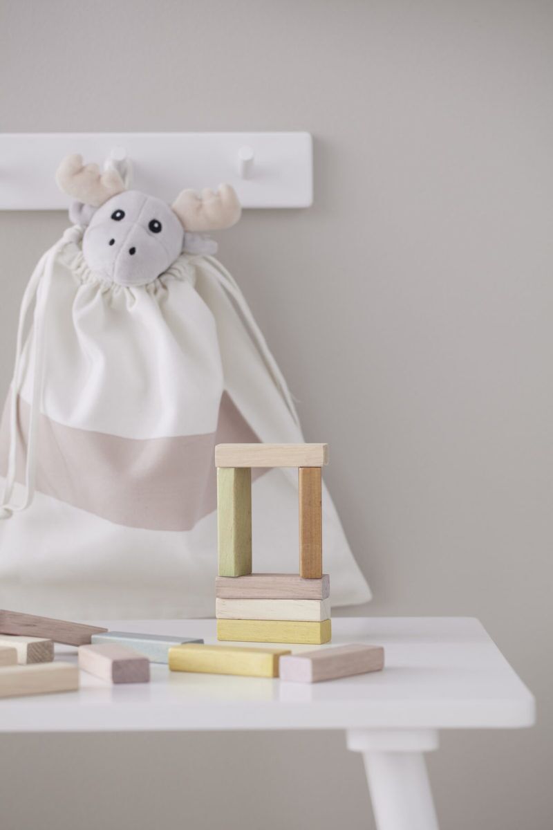 Kids Concept Hakenleiste 3-fach Star weiß an der Wand