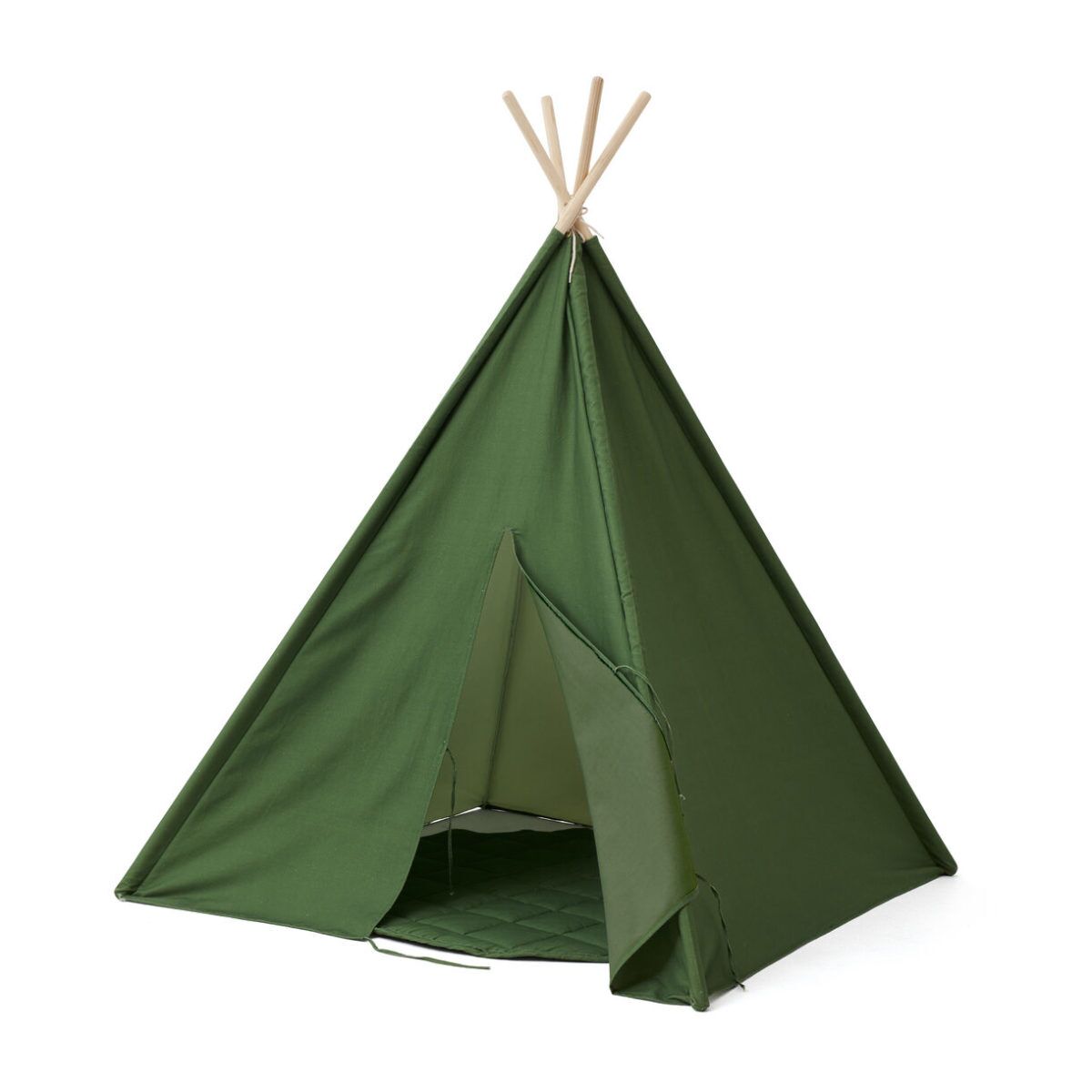 Kids Concept Tipi Zelt, grün, 160cm