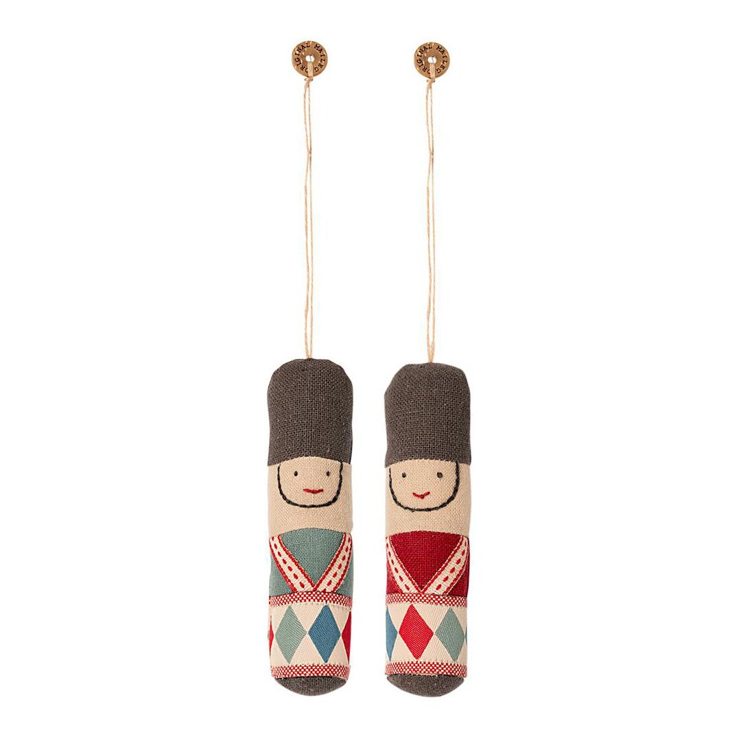 Maileg Weihnachtsbaumschmuck 2er-Set „Guards“ 10cm
