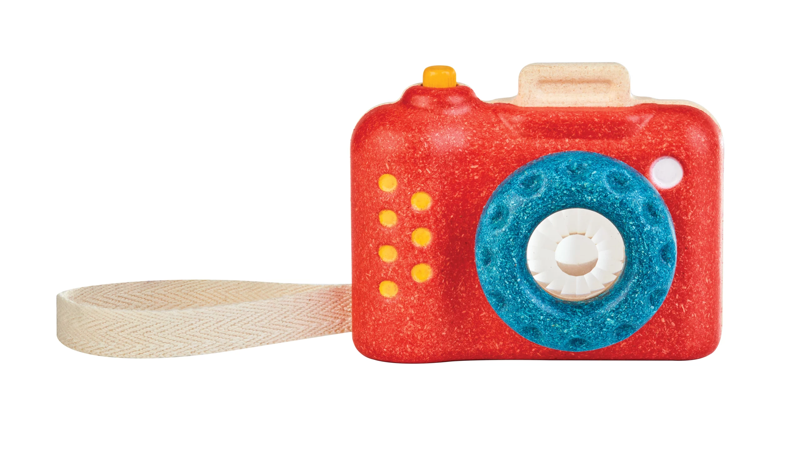PlanToys Spielzeugkamera aus Holz, Kaleidoskopobjektiv