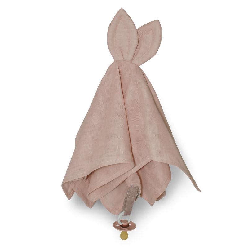 Saga Copenhagen Kuscheltuch Snoppa, Misty Rose, Bio : Oeko-Tex