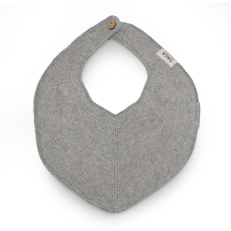Saga Copenhagen Stricklätzchen Fjola „Grey Mélange“