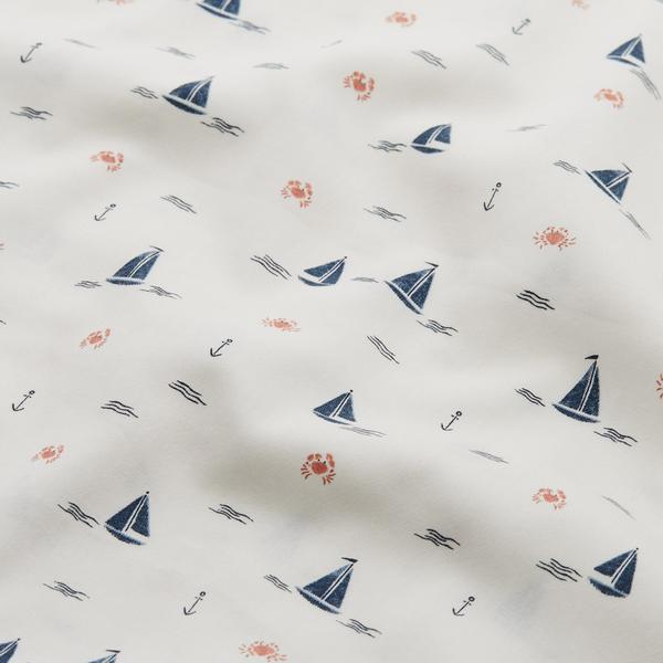 DELISTED Cam Cam Junior Bettwäsche „Sailboats“– 100x140cm / 40x45cm – Bild 3