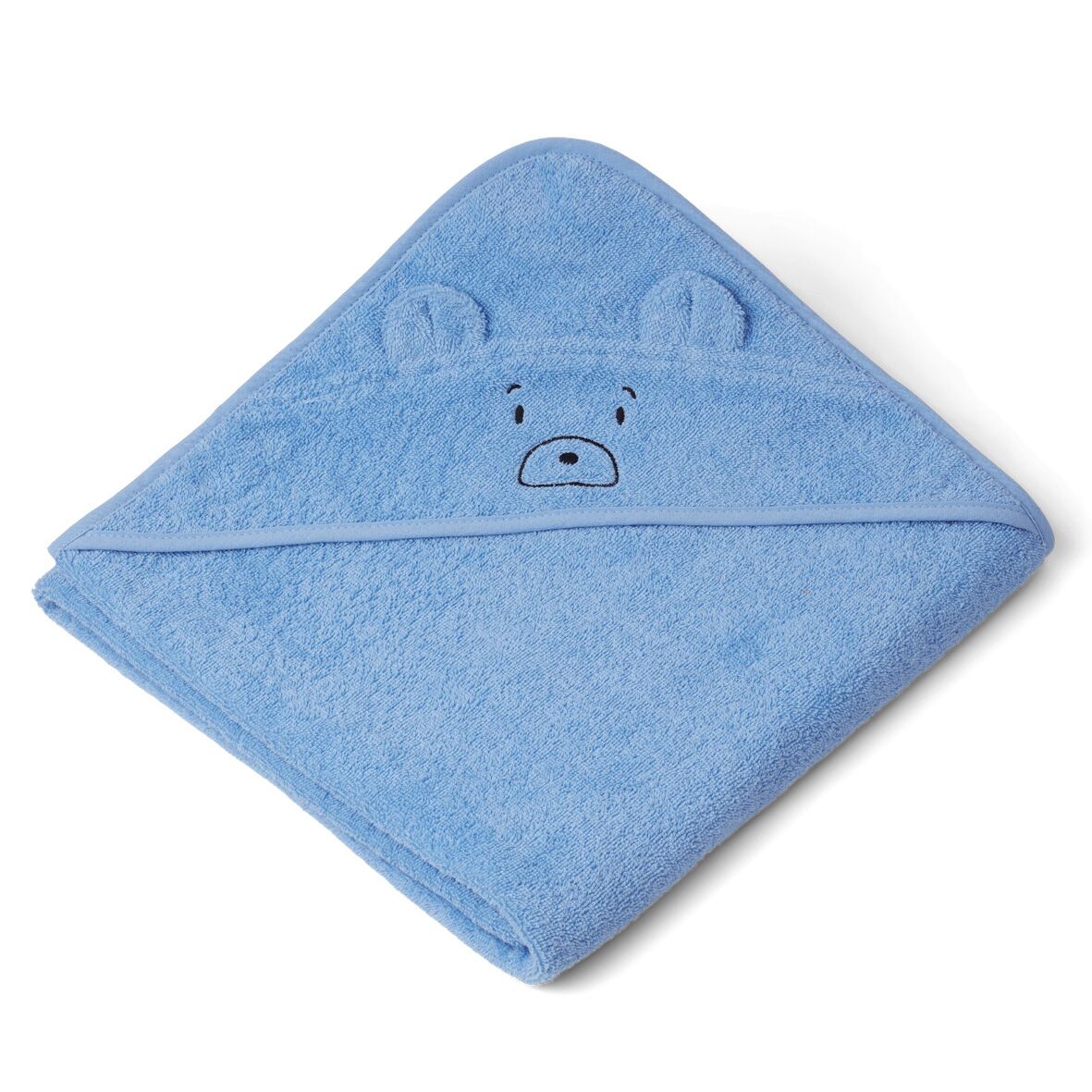 Liewood Kapuzenhandtuch Augusta „Mr. Bear sky blue“ 01