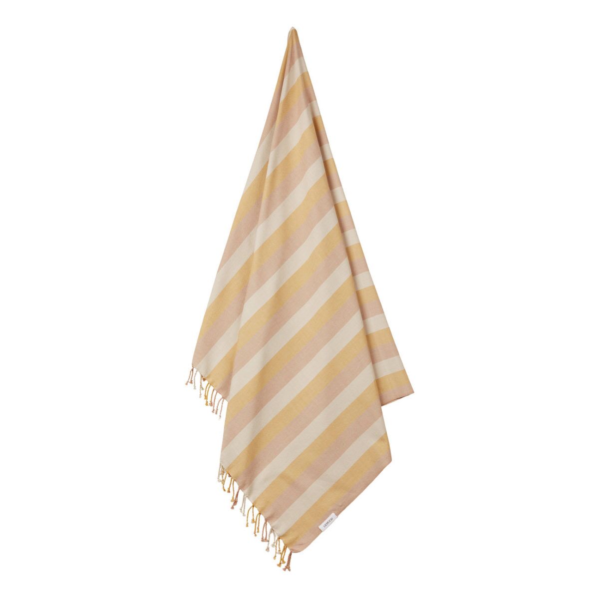 Liewood Mona Hammam-Strandtuch „Peach : sandy : yellow mellow“, 100x160cm 02