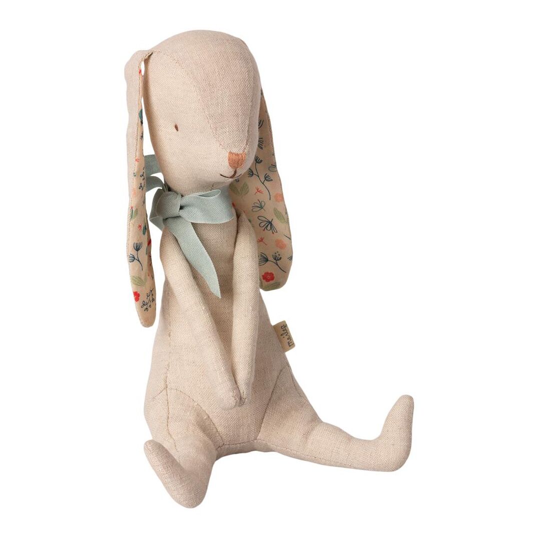 Maileg Kuscheltier Osterhase „Albin“ aus Leinen, 21cm, Magnete