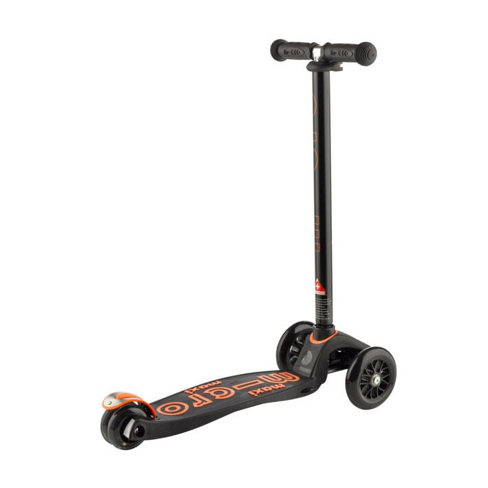 Micro Mobility maxi micro deluxe „black / orange“, ab 5 Jahren – Bild 3