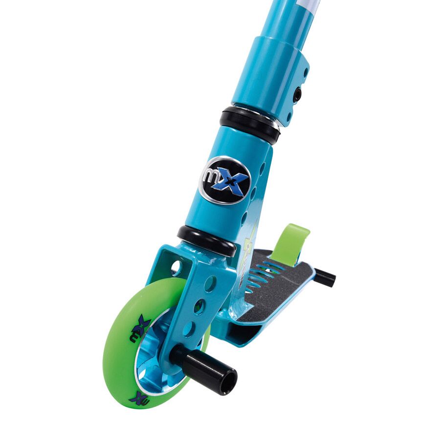 Micro Mobility mx trixx 2.0 „rainbow blue“, Stuntscooter – Bild 3