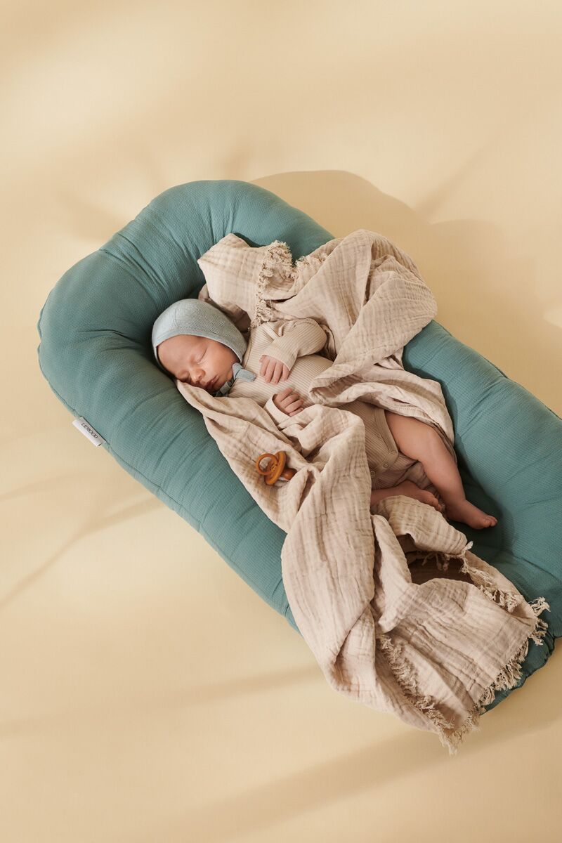 Liewood Edward Babynest „Peppermint“, Bio-Baumwolle, 60x100cm Mood