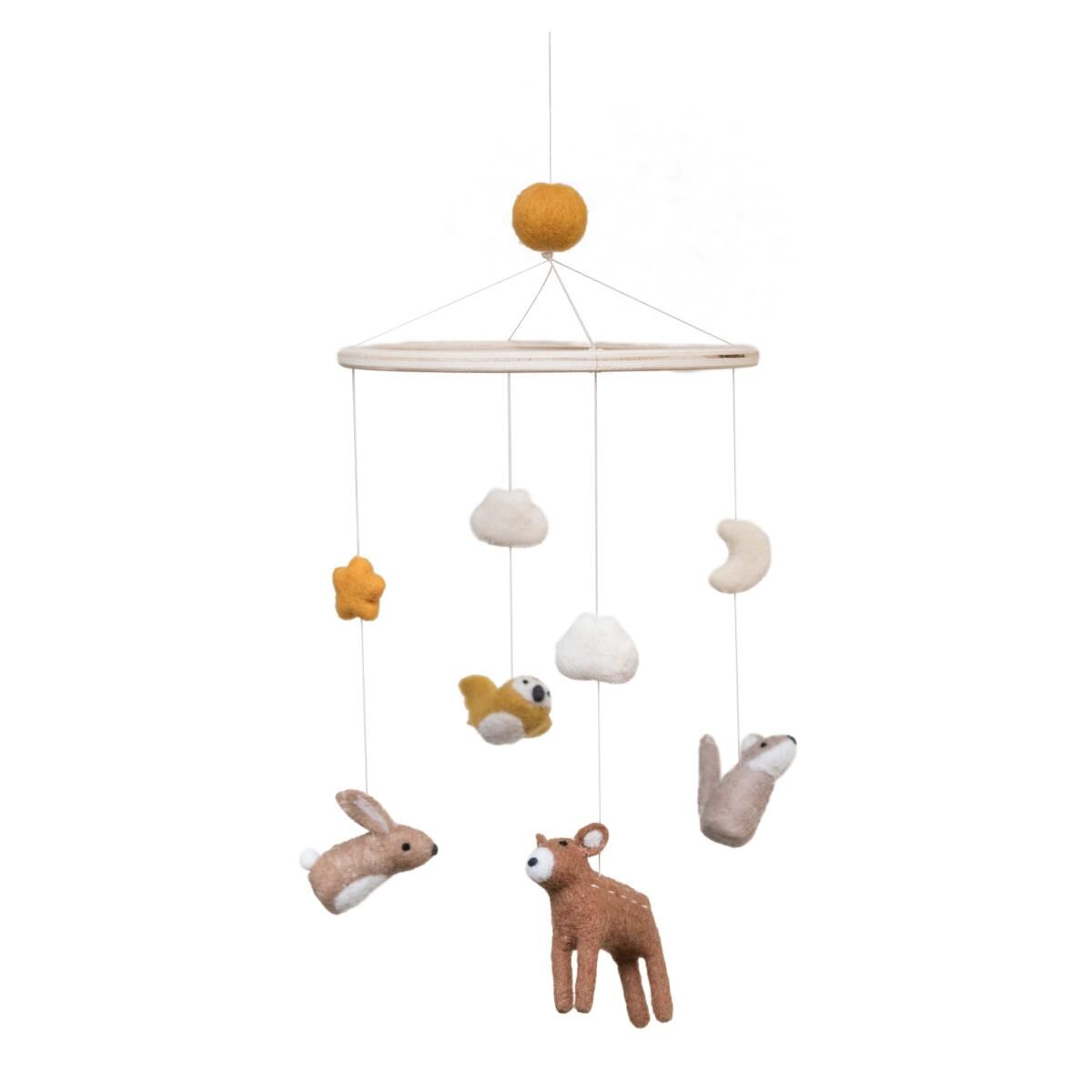 Sebra Filz-Babymobile „Nightfall“