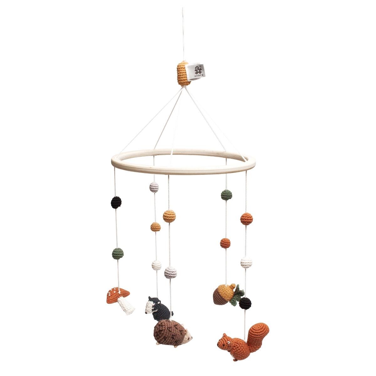 Sebra Häkel-Babymobile „Nightfall“, 57x22cm