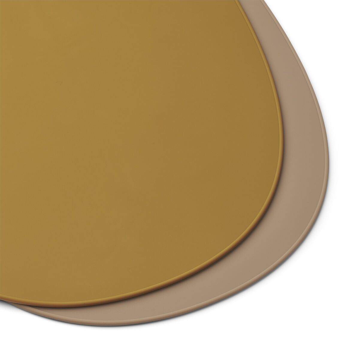Liewood Ilana Silikon Lätzchen „Golden caramel oat mix“, 2er Set