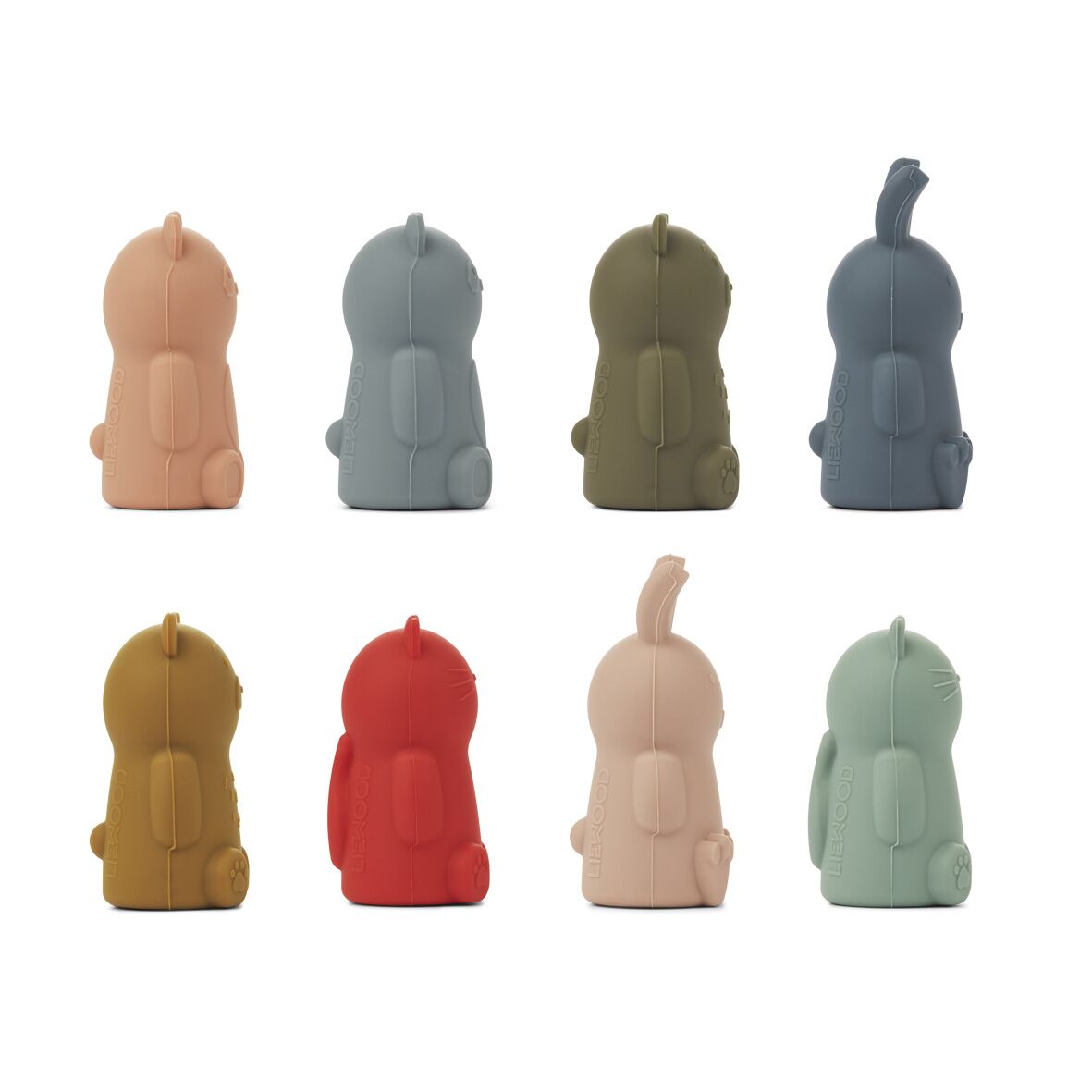 DELISTED Liewood Jim Fingerpuppen „Multi mix“, Silikon, 8er-Set – Bild 2