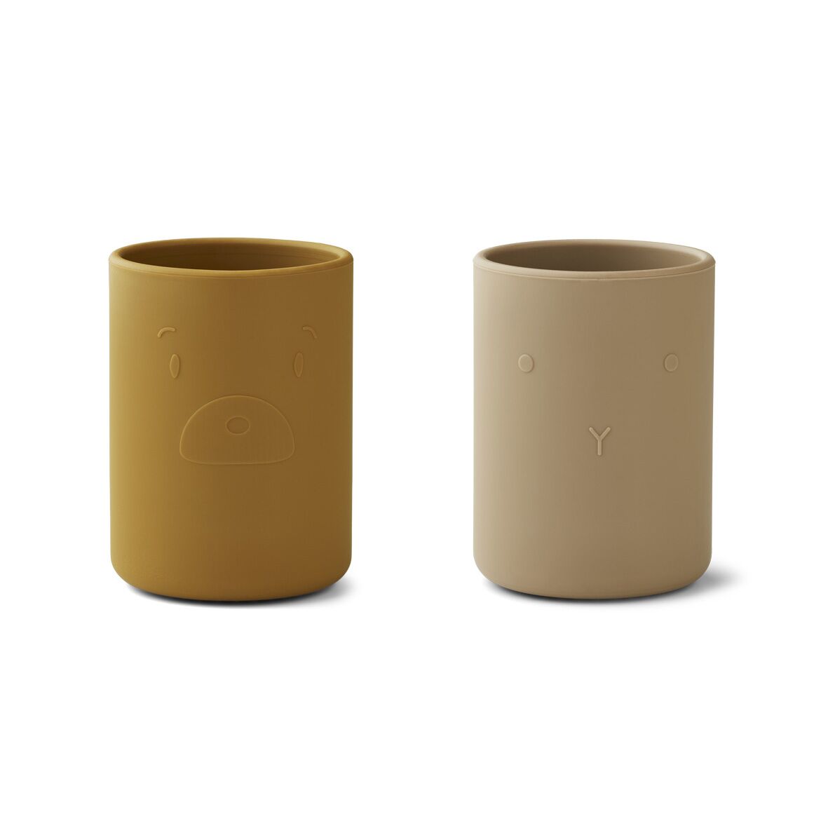 Liewood Ethan Becher „Golden caramel oat mix“ aus Silikon 01