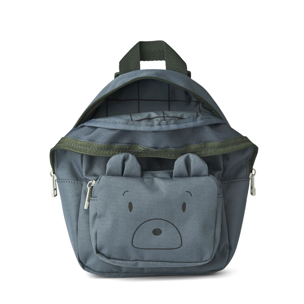Liewood Saxo Rucksack „Mr. Bear whale blue“
