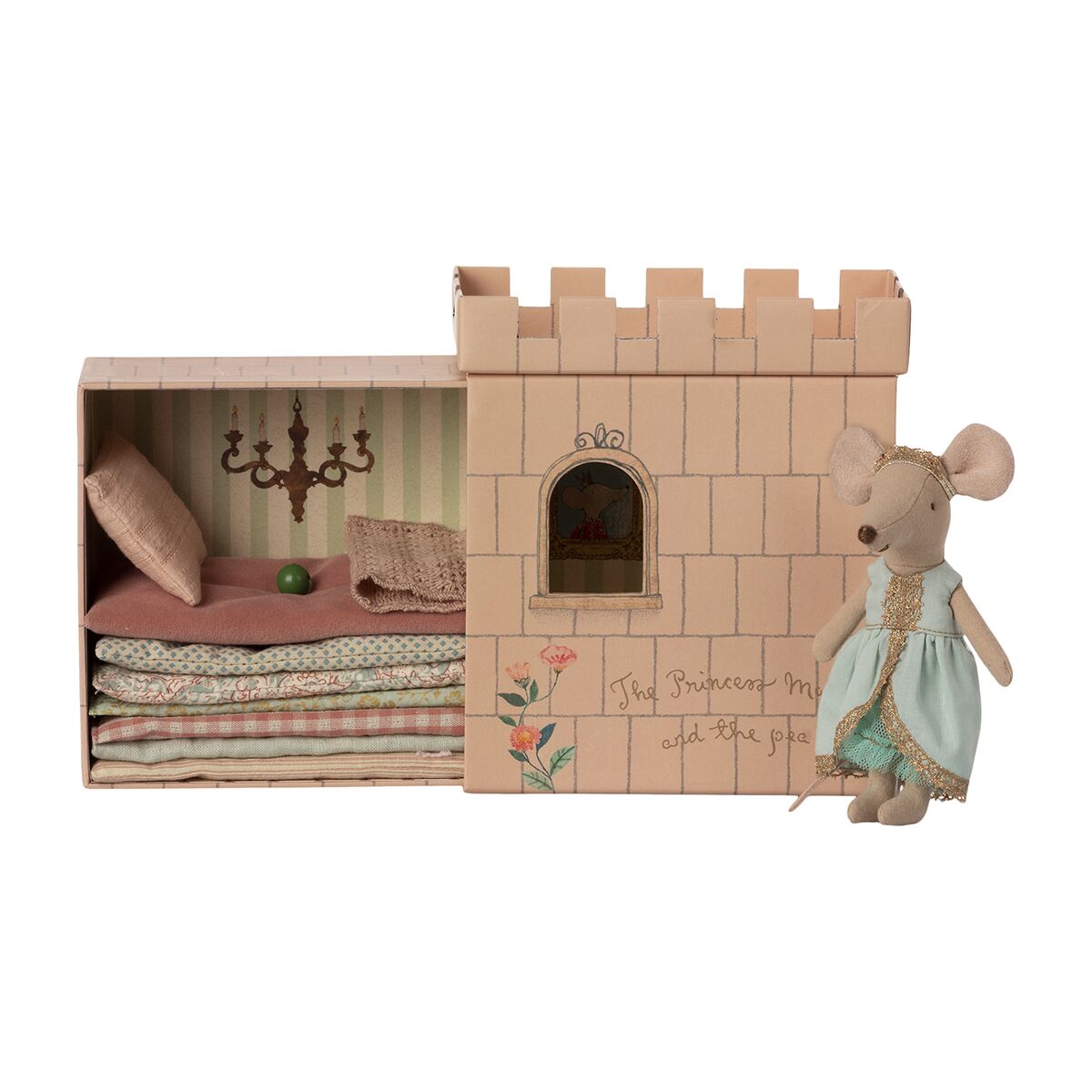 Maileg Big Sister Maus „Prinzessin auf der Erbse“ 02