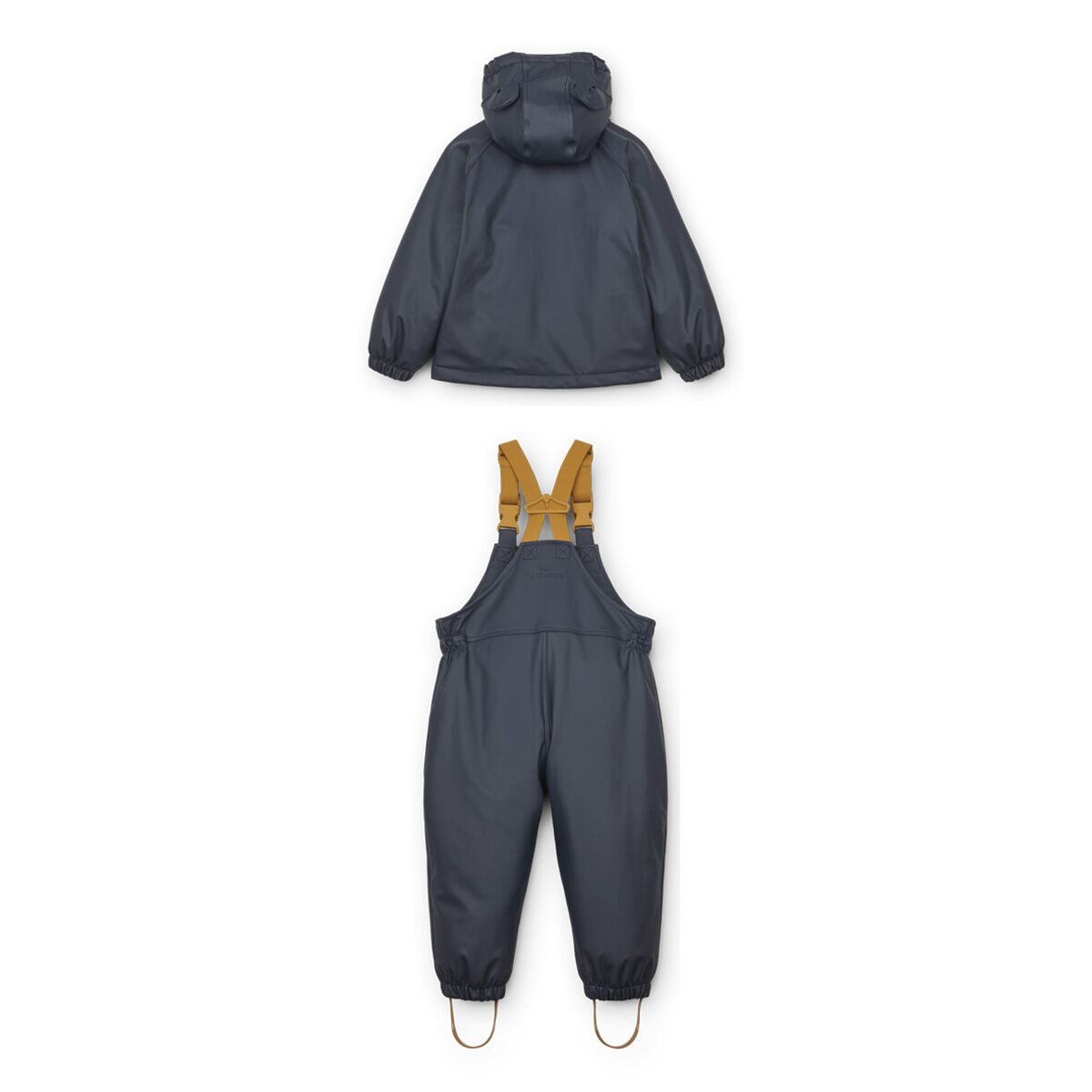 Liewood Dan gefüttertes Regenbekleidungs-Set „Deep navy“