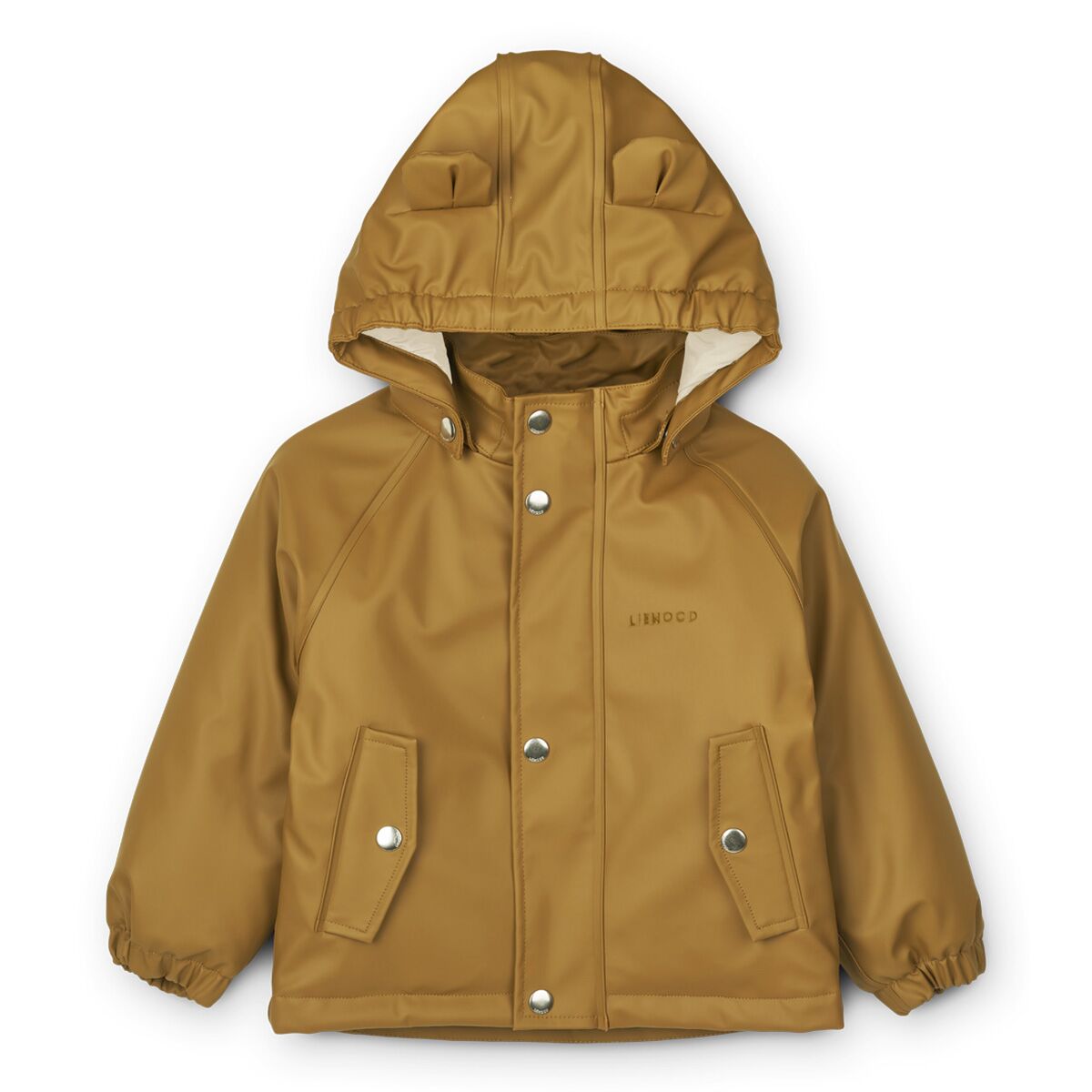Liewood Dan gefüttertes Regenbekleidungs-Set „Golden caramel“