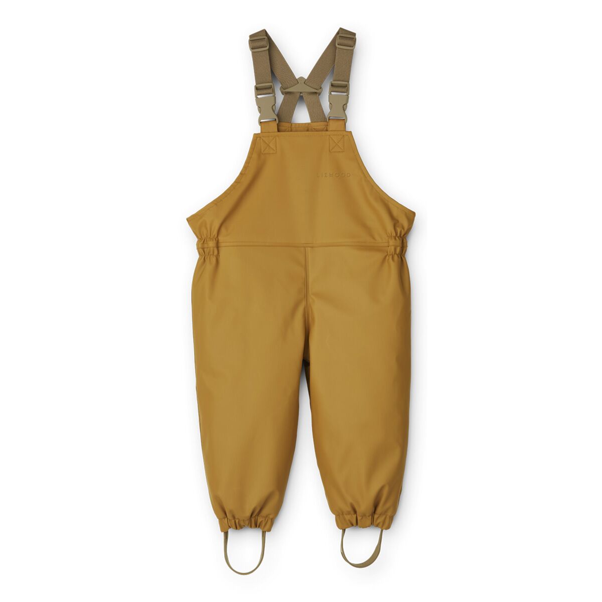 Liewood Dan gefüttertes Regenbekleidungs-Set „Golden caramel“