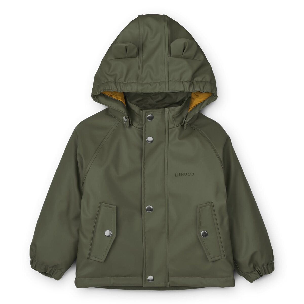 Liewood Dan gefüttertes Regenbekleidungs-Set „Hunter green“