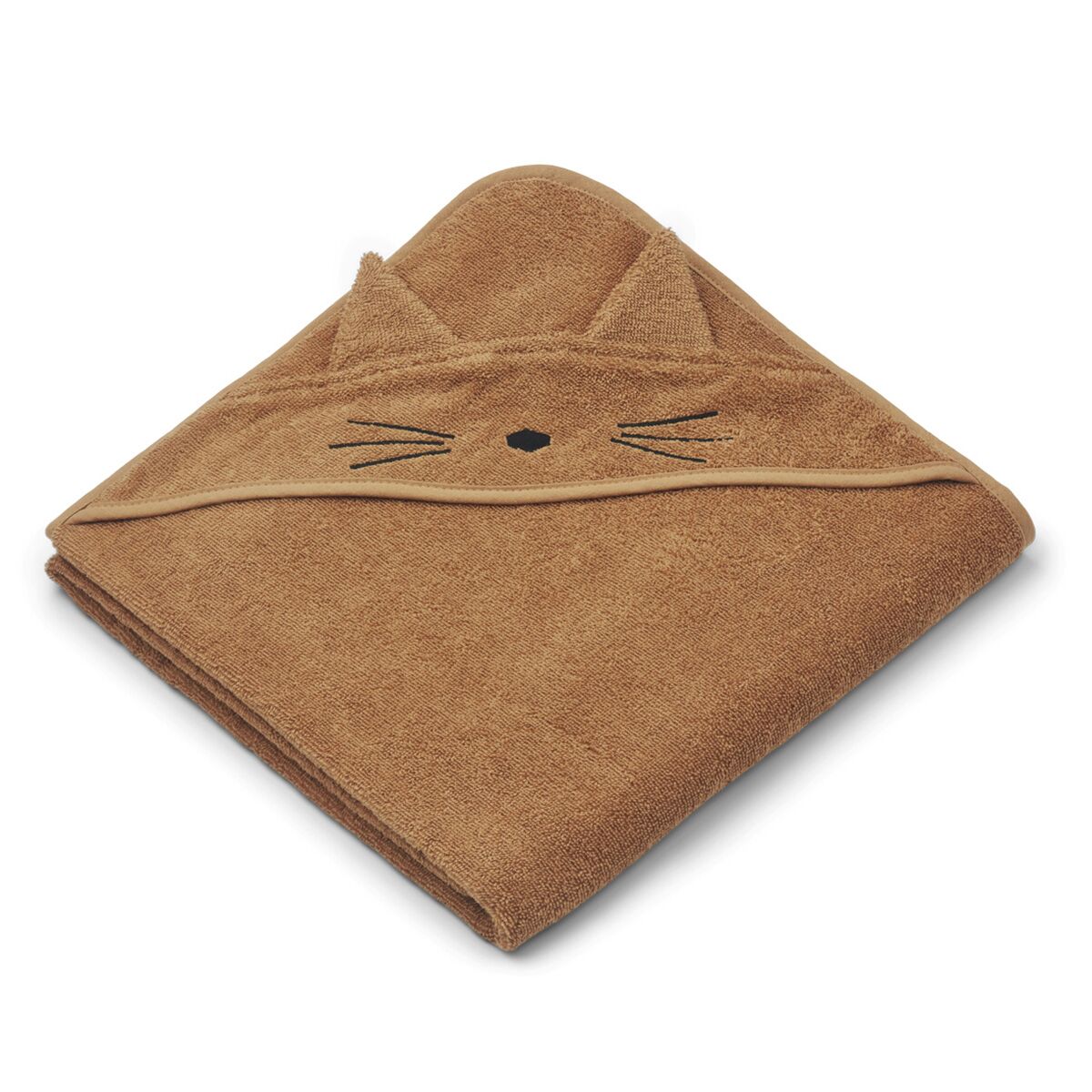Liewood Kapuzenhandtuch Augusta „Cat almond“