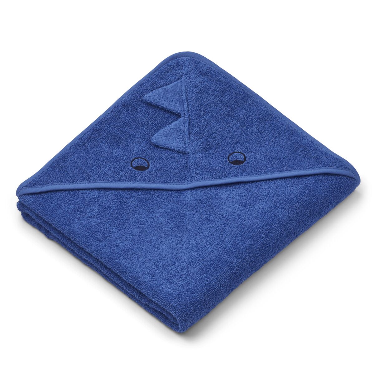 Liewood Kapuzenhandtuch Augusta „Dino surf blue“