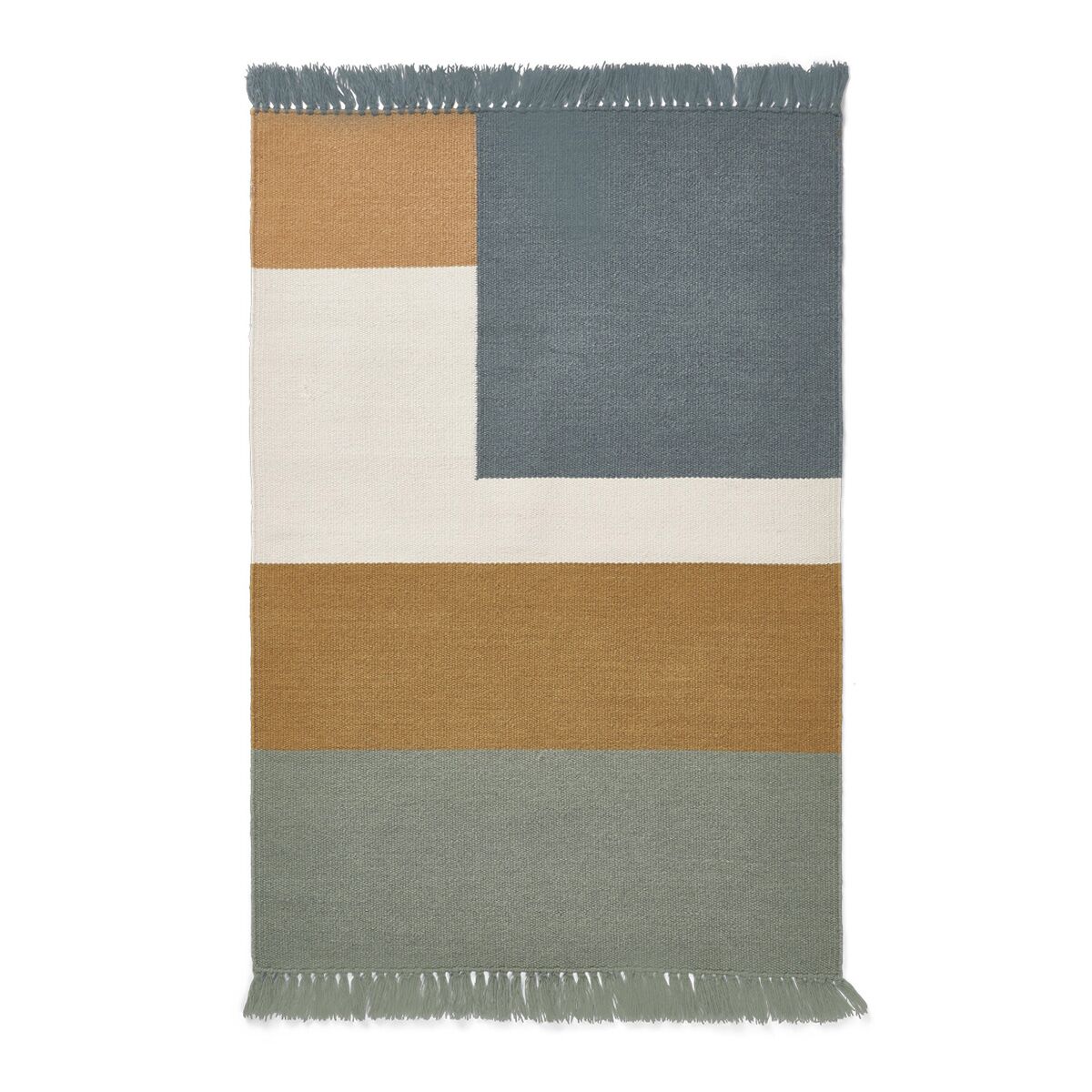 Liewood Teppich Boston „Graphic blue multi mix“, 90x130cm 01