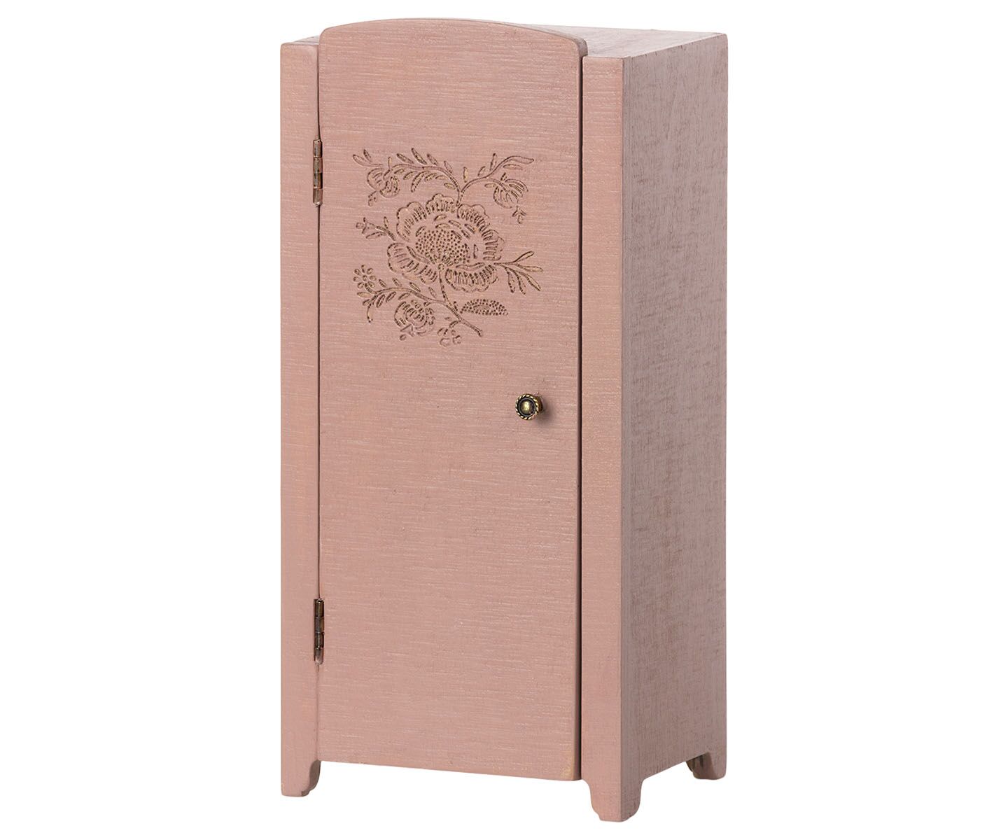 Maileg Miniatur Schrank aus Holz, dusty rose, H23cm