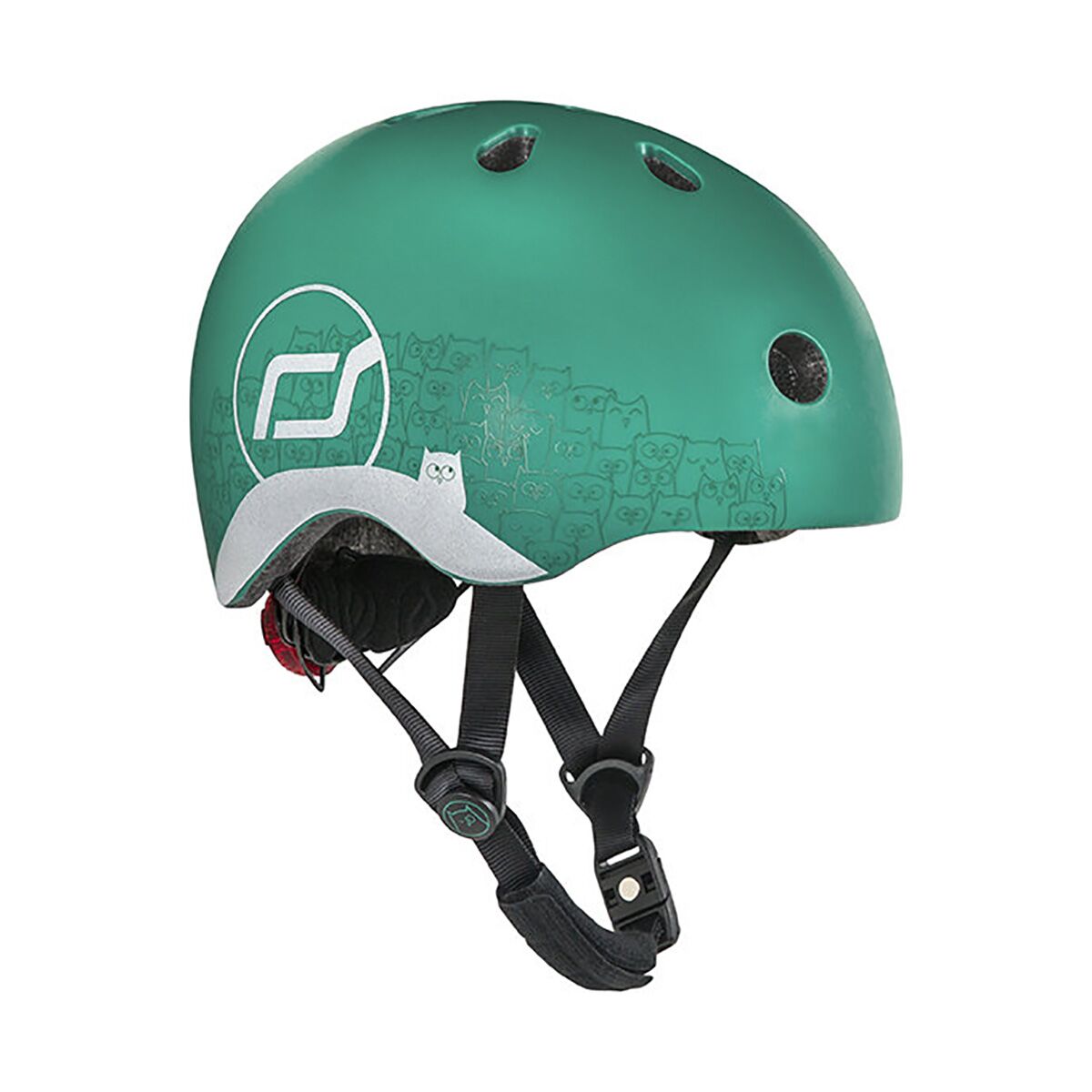 Scoot and Ride Kinderhelm „reflective forest“ (XXS - S) 45 – 51cm 01