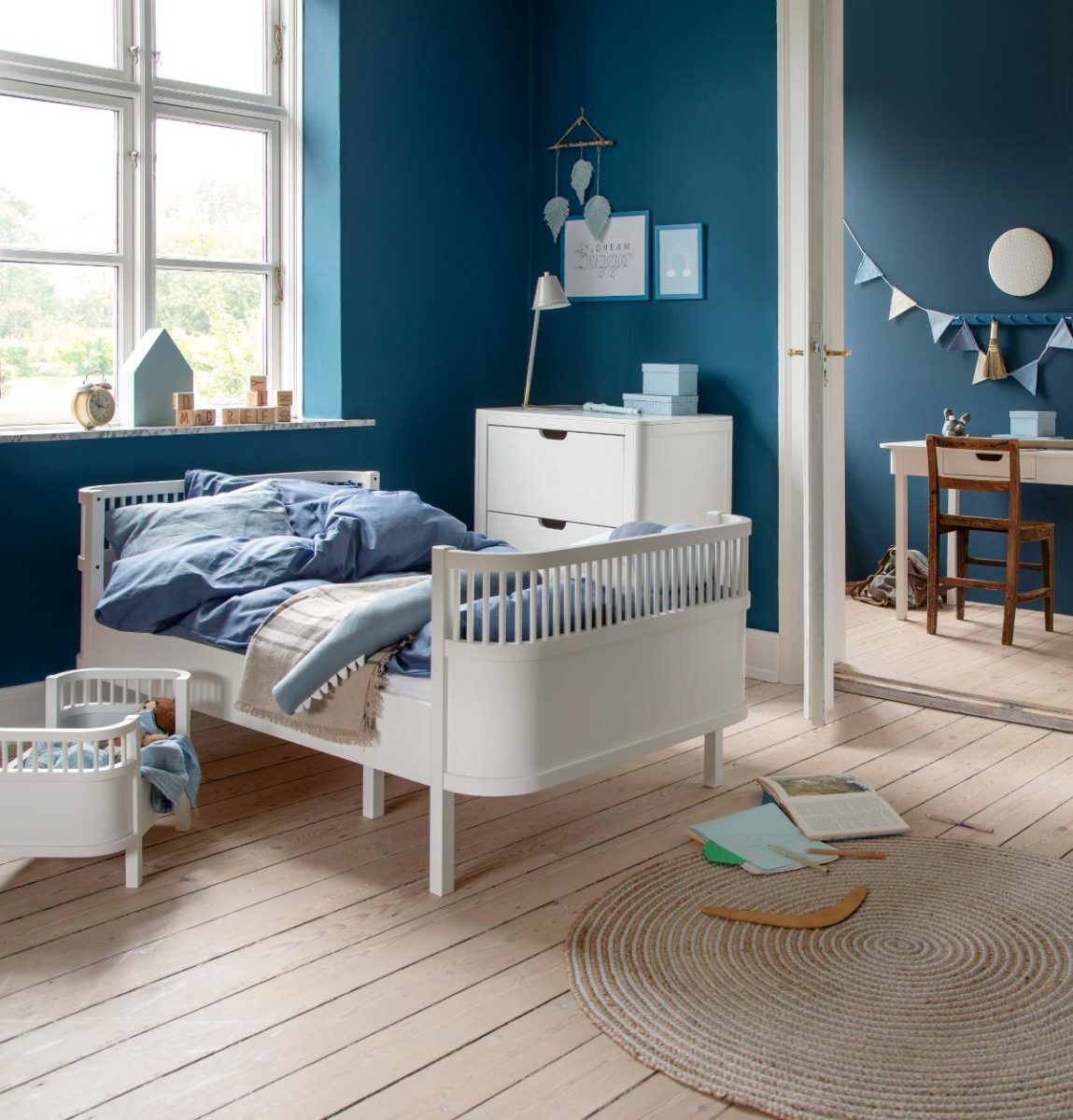 Sebra Bett Junior & Grow, weiß, FSC Mix, ausziehbar, 165:204x90cm 03