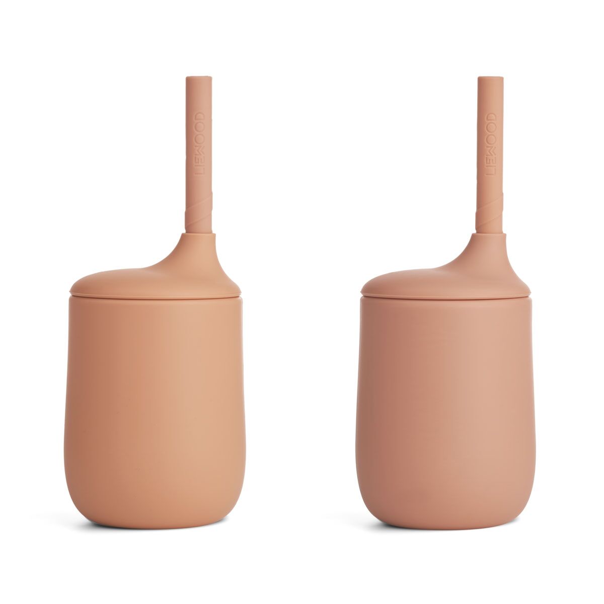 Liewood Ellis Trinkbecher „Tuscany rose / pale tuscany mix“ aus Silikon, 2er-Set